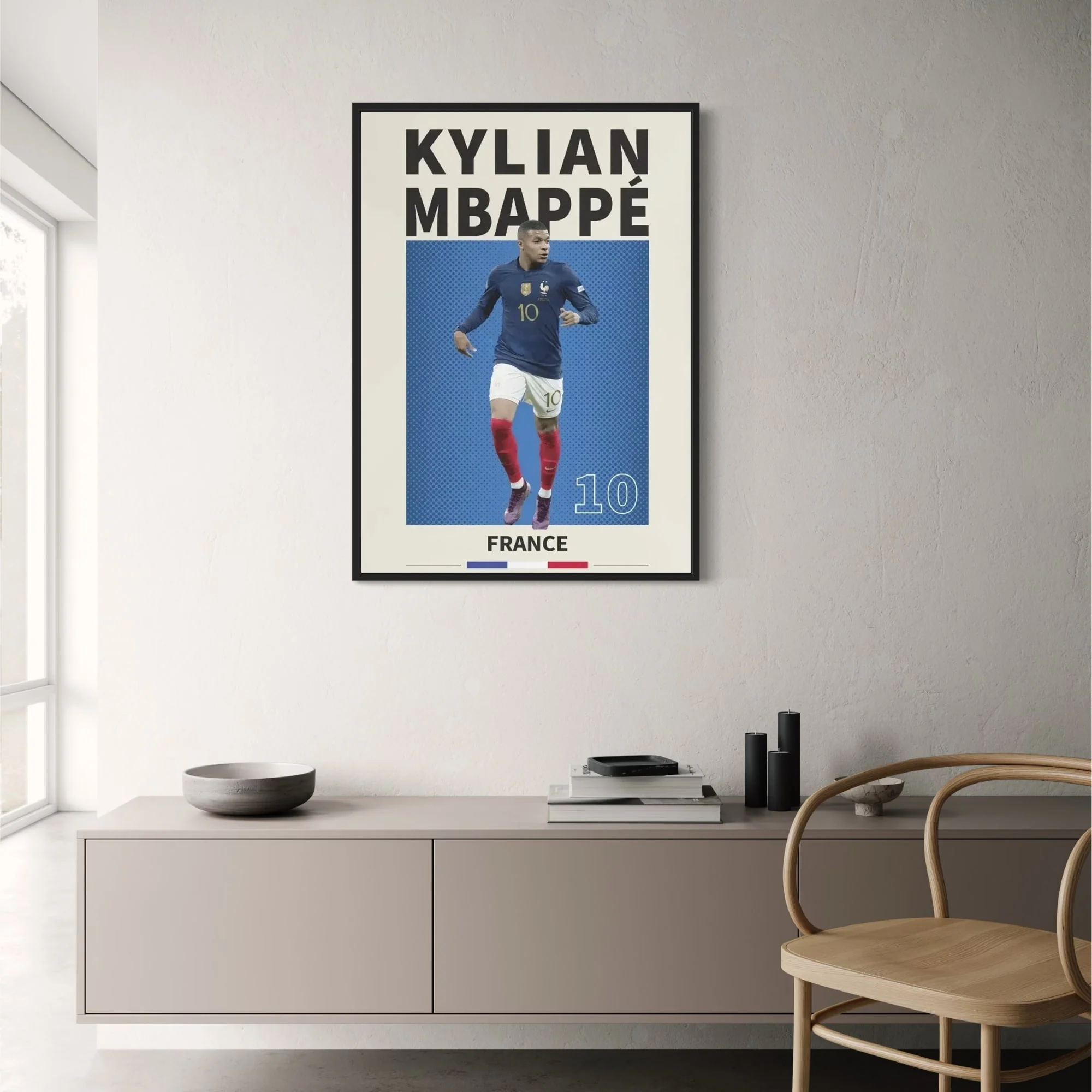 Kylian Mbappe 10 | Soccer Art - Image 2