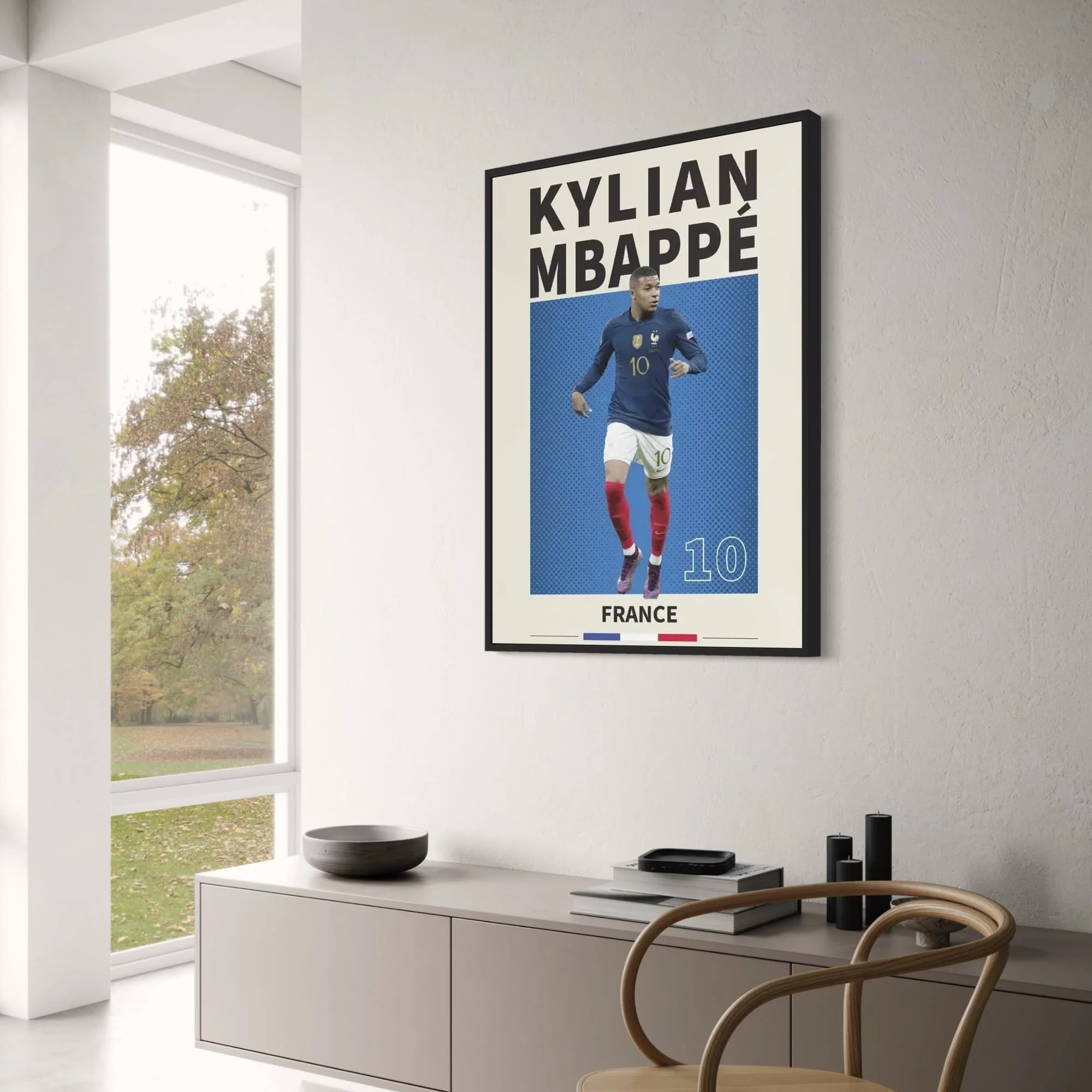 Kylian Mbappe 10 | Soccer Art - Image 3