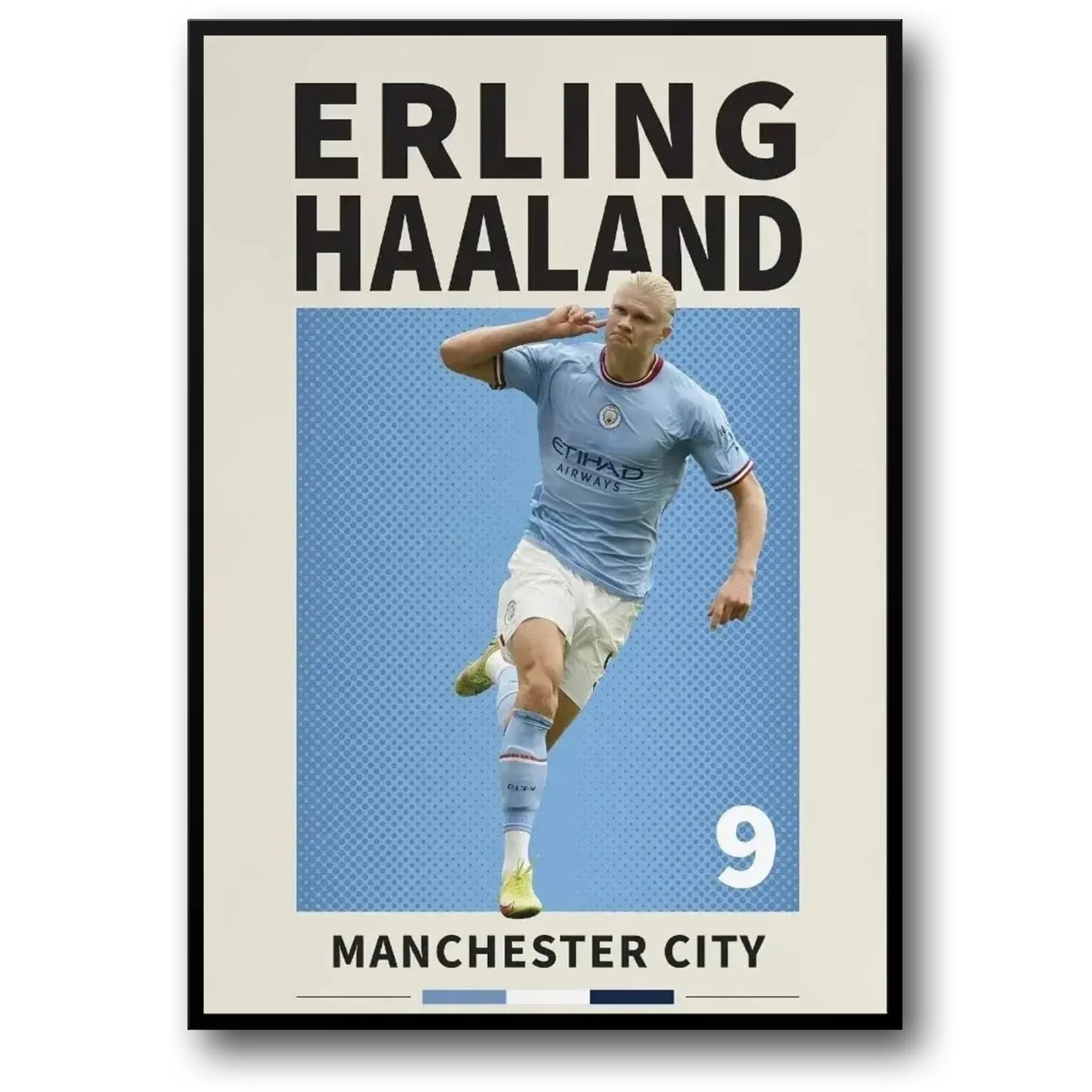 Erling Haaland | Soccer Star Wall Art