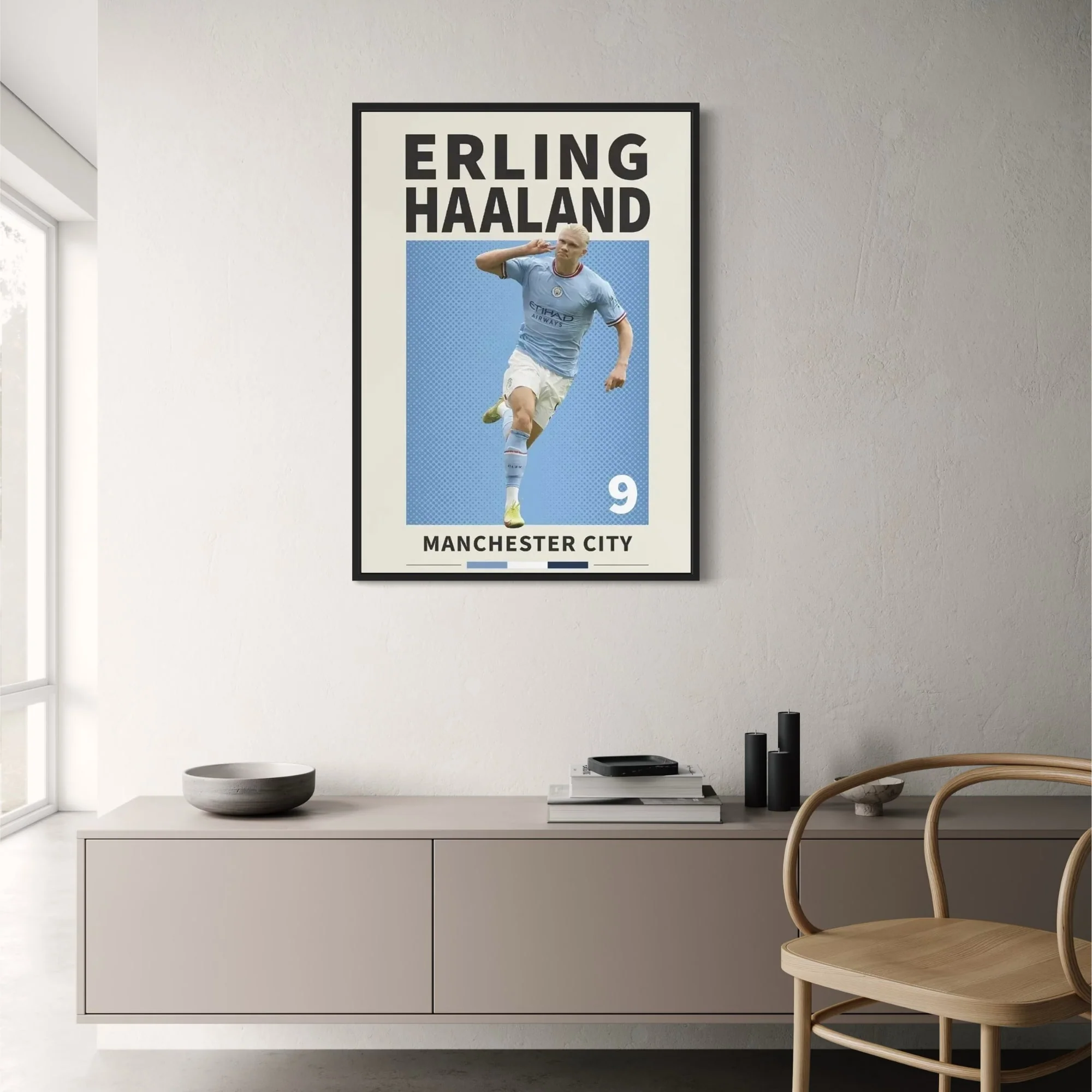 Erling Haaland | Soccer Star Wall Art - Image 2
