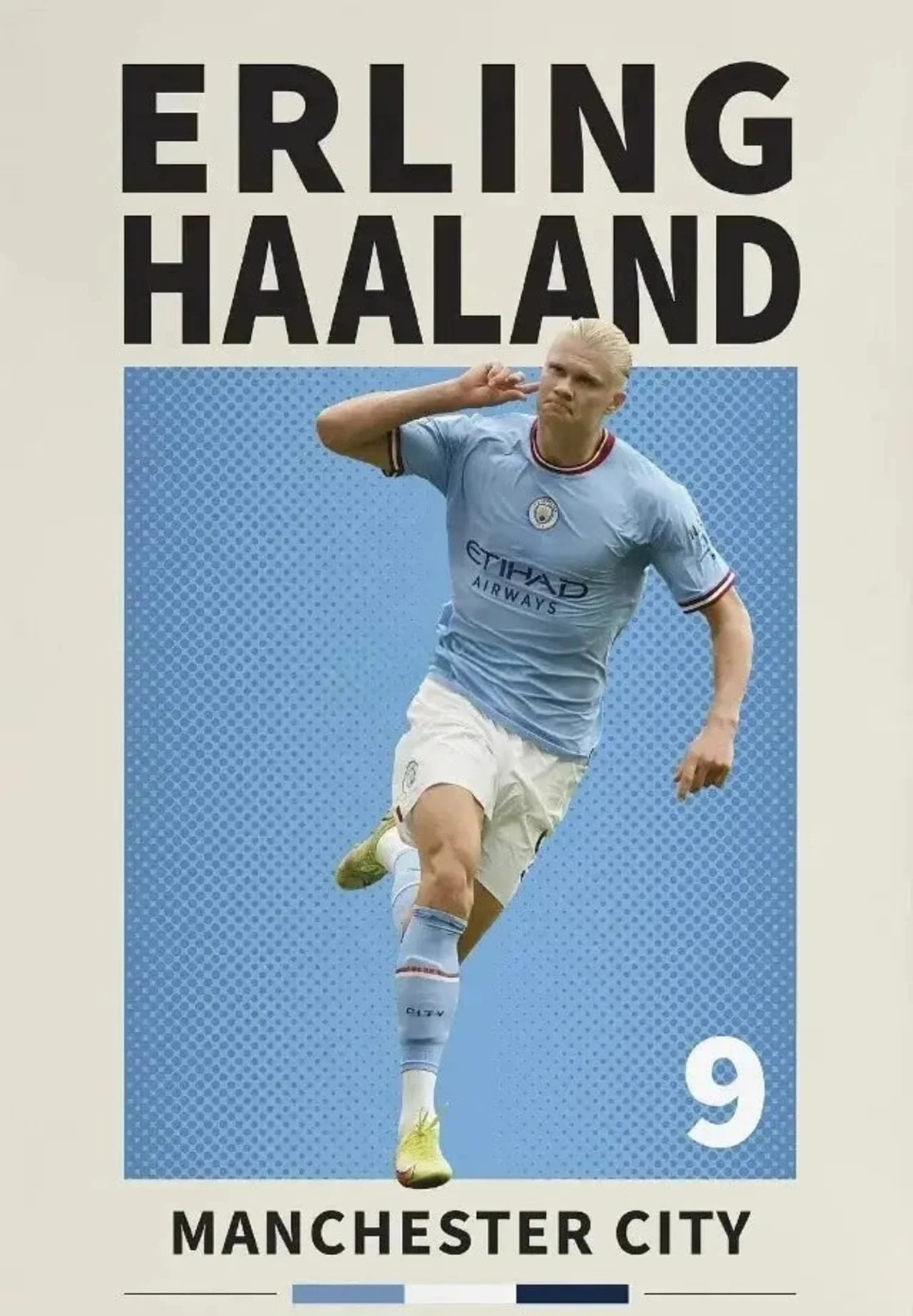 Erling Haaland | Soccer Star Wall Art - Image 4