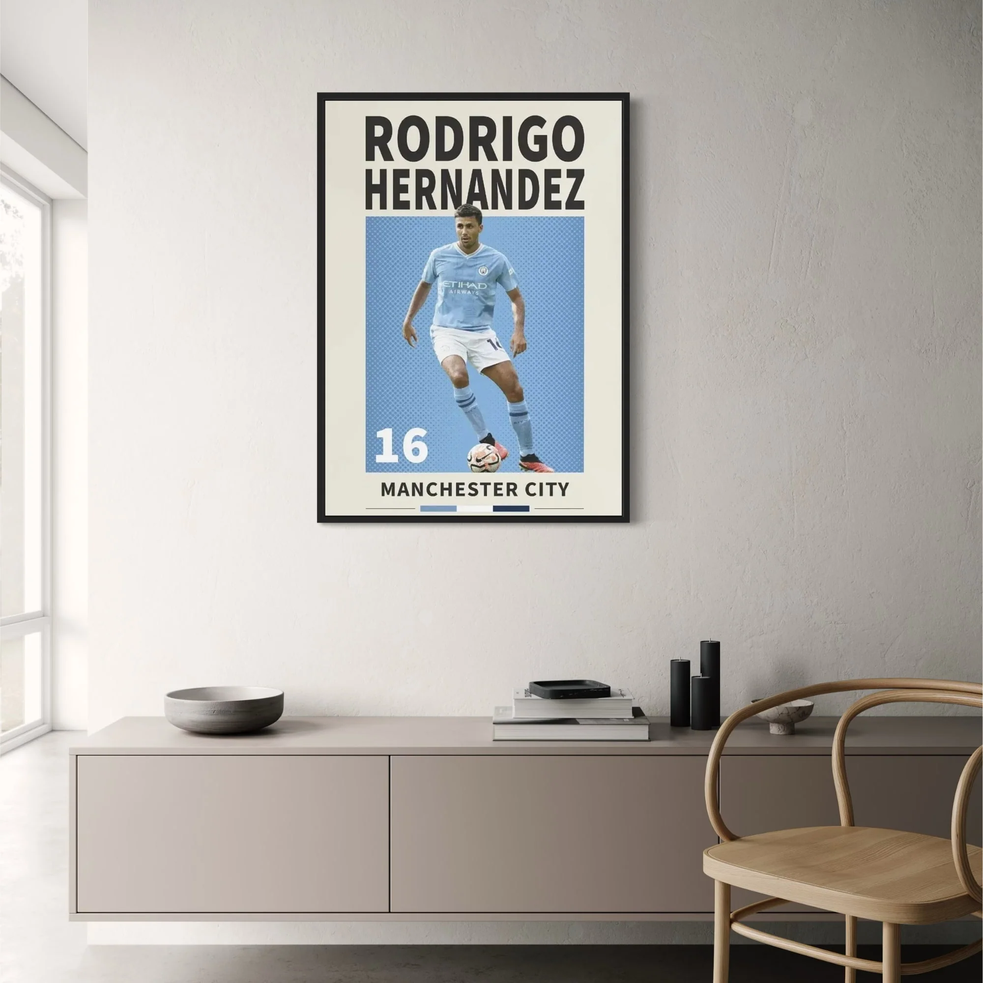 Rodrigo Hernandez | Soccer Star Poster - Image 2