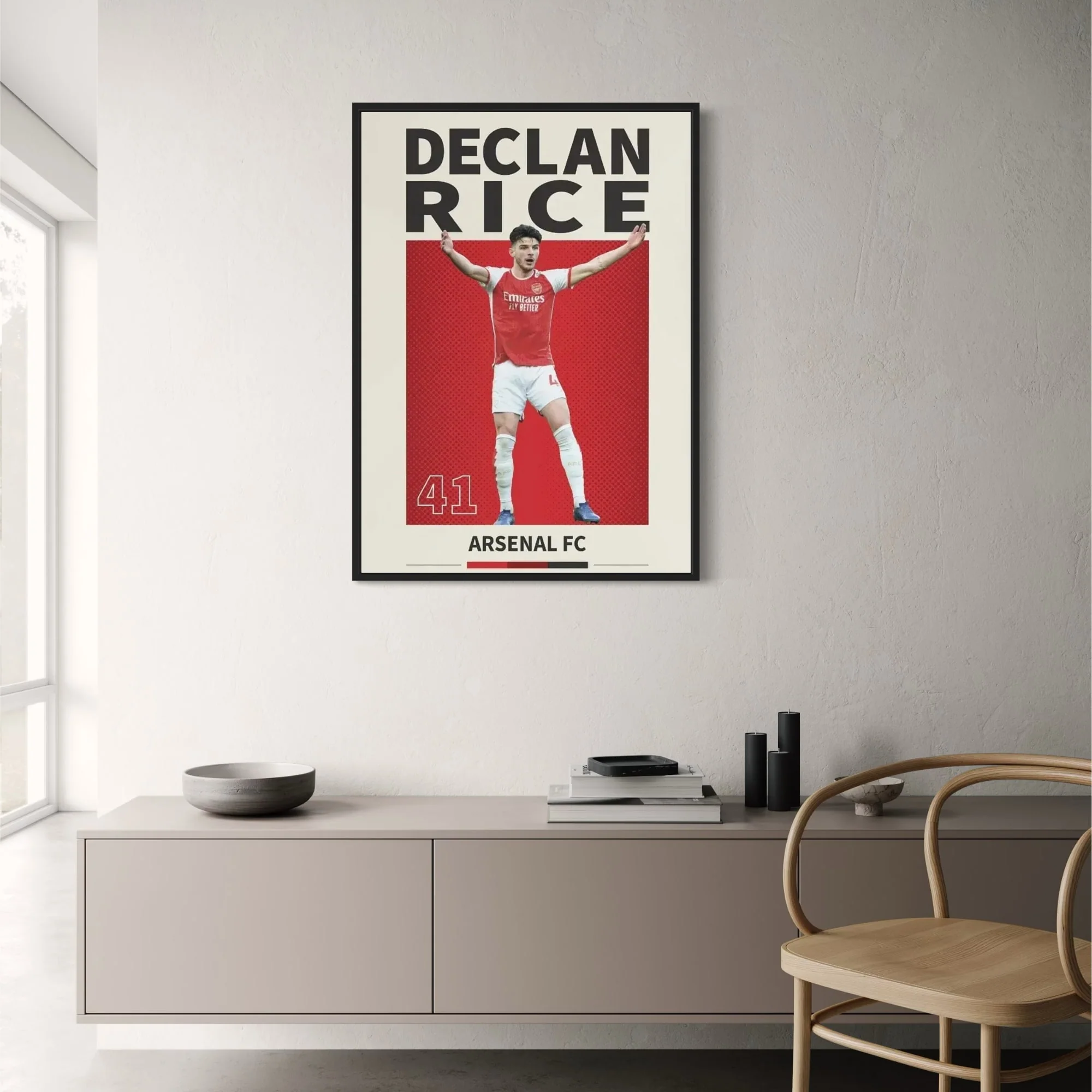 Declan Rice | Soccer Sports Art - Image 2