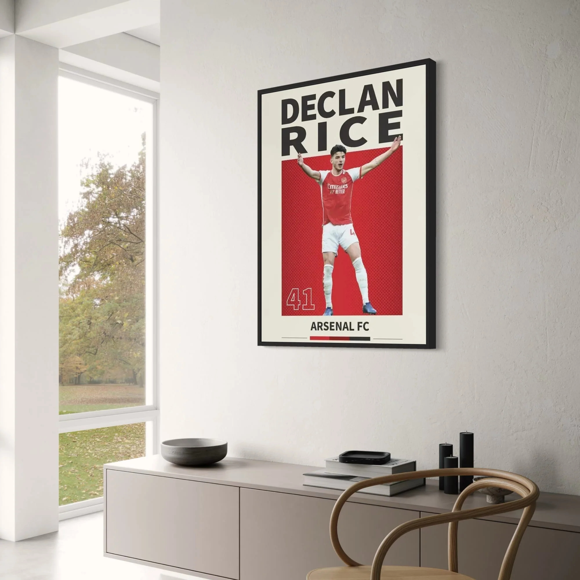 Declan Rice | Soccer Sports Art - Image 3