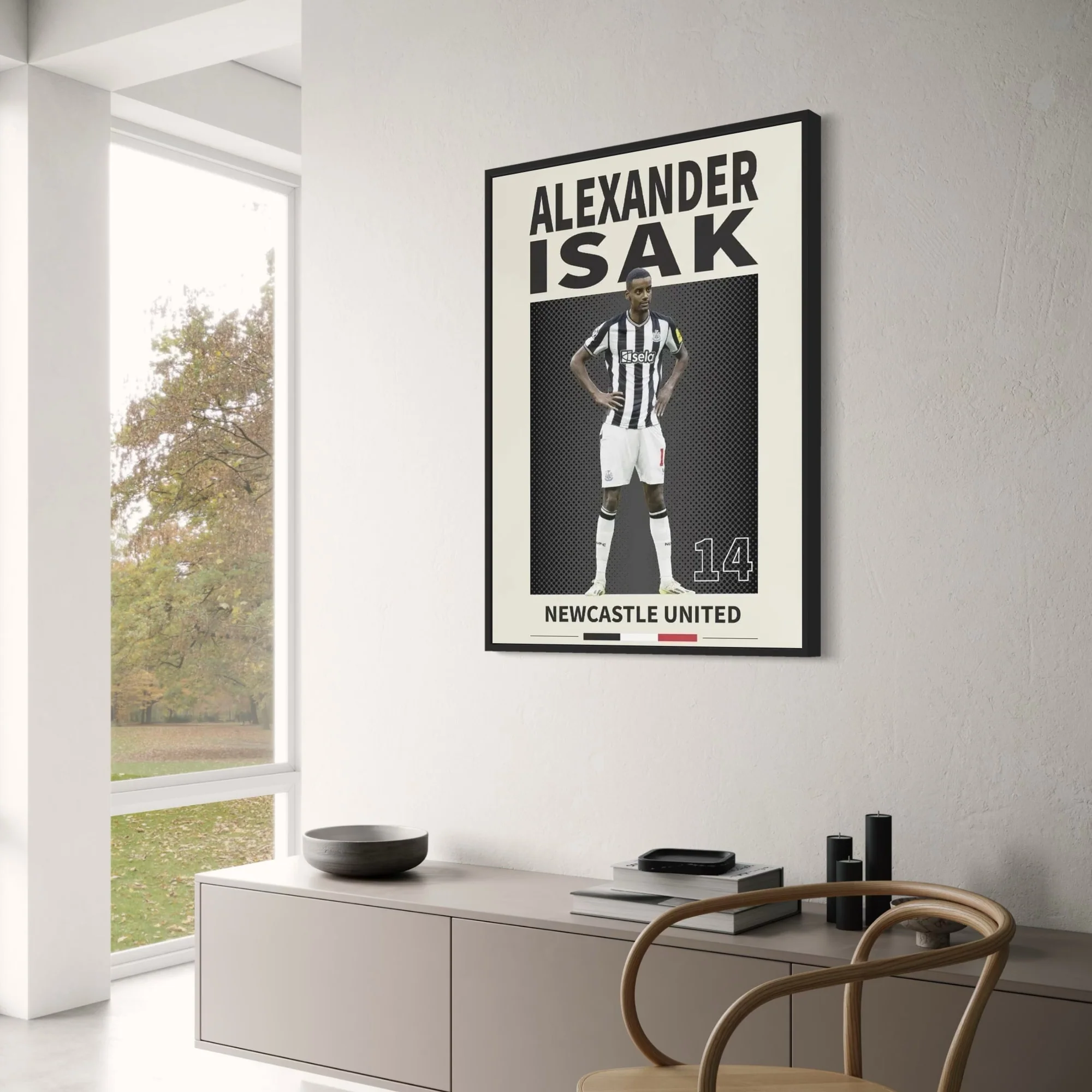 Alexander Isak | Soccer Legend Art - Image 3
