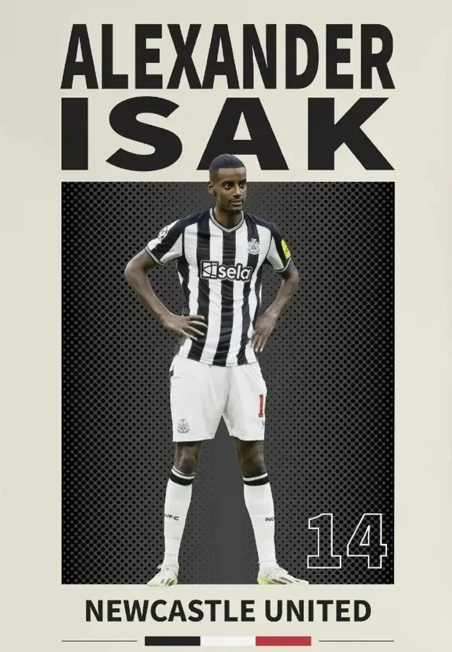 Alexander Isak | Soccer Legend Art - Image 4