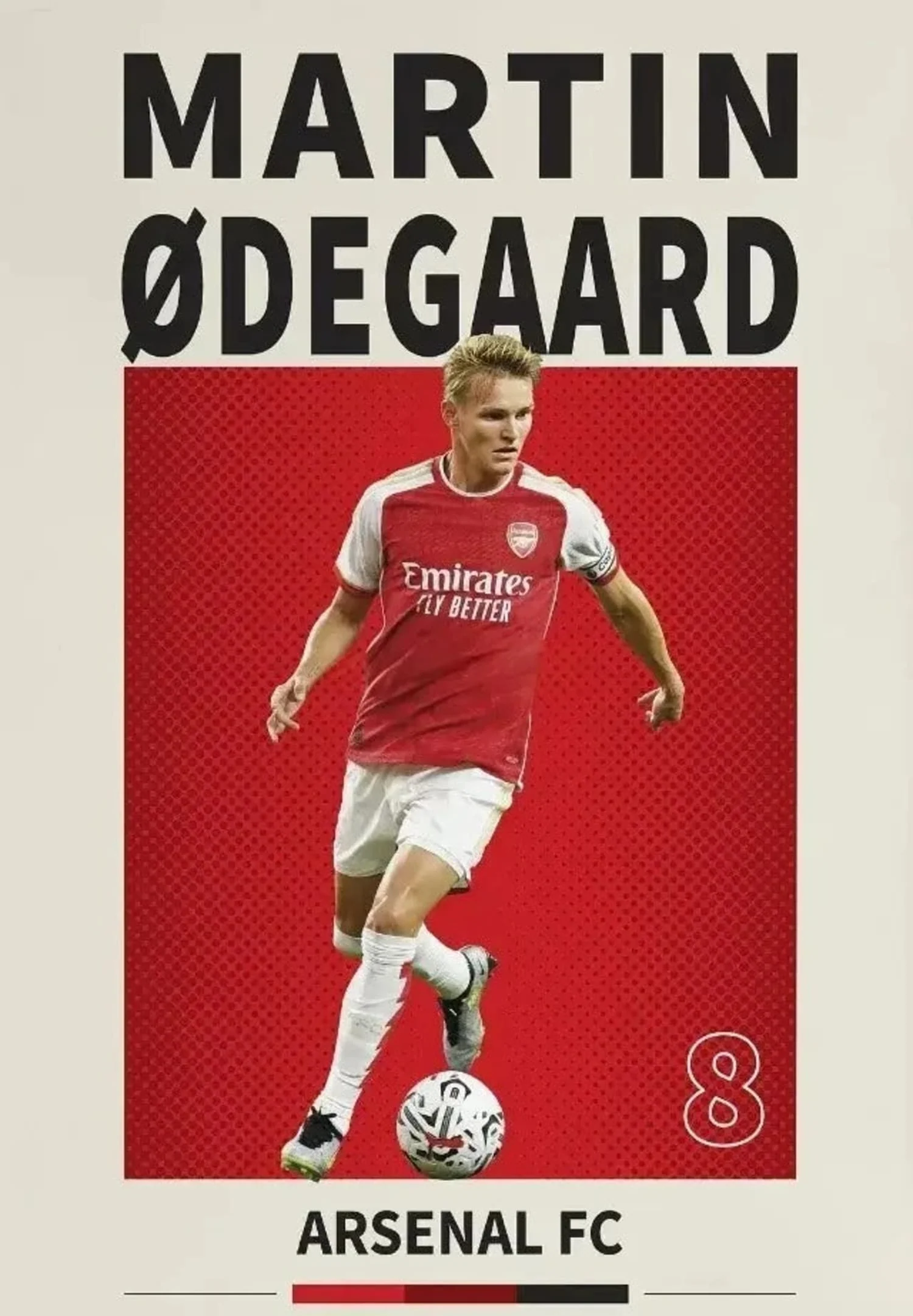 Martin Odegaard | Soccer Player Art - Image 4