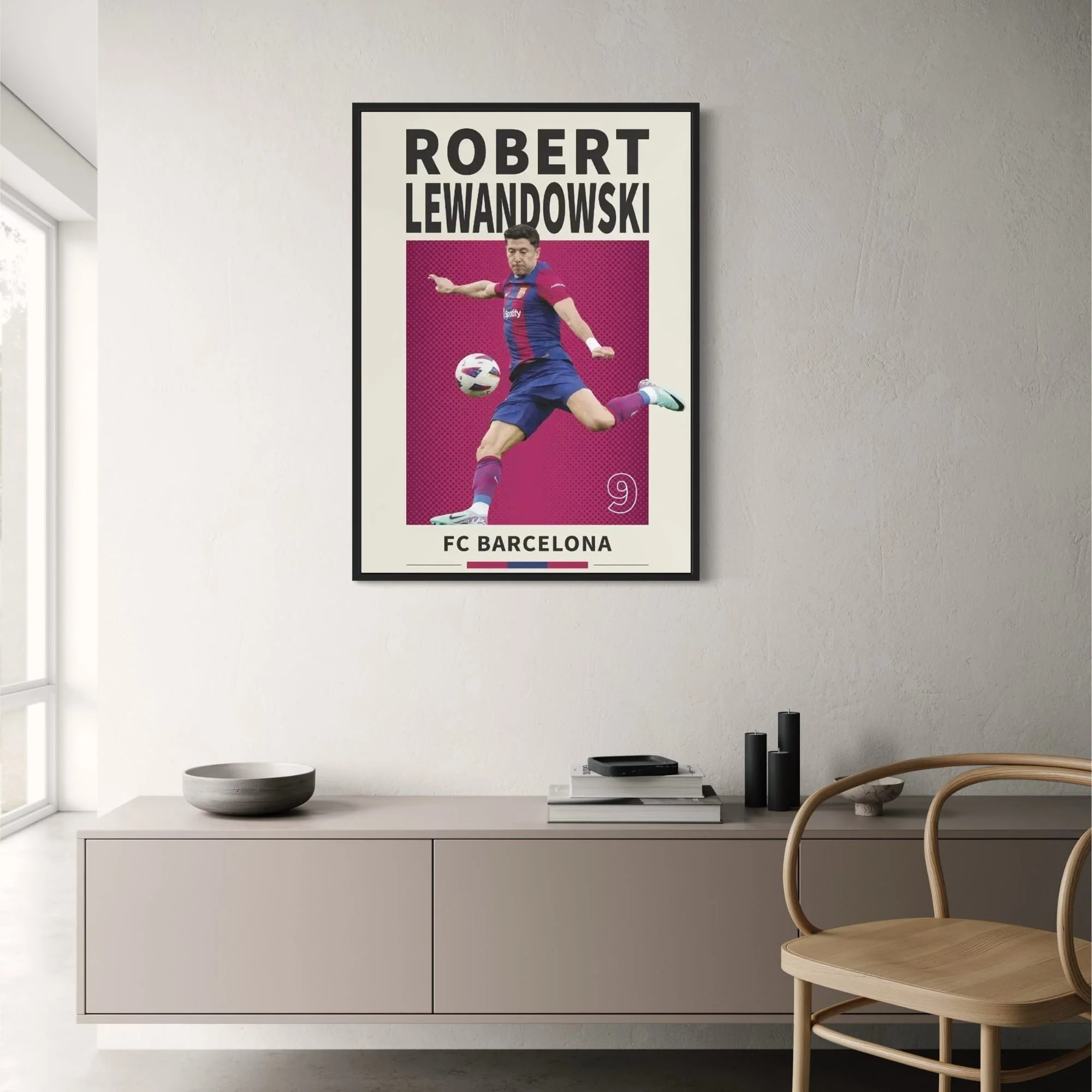Robert Lewandowski | Soccer Legend Poster - Image 2