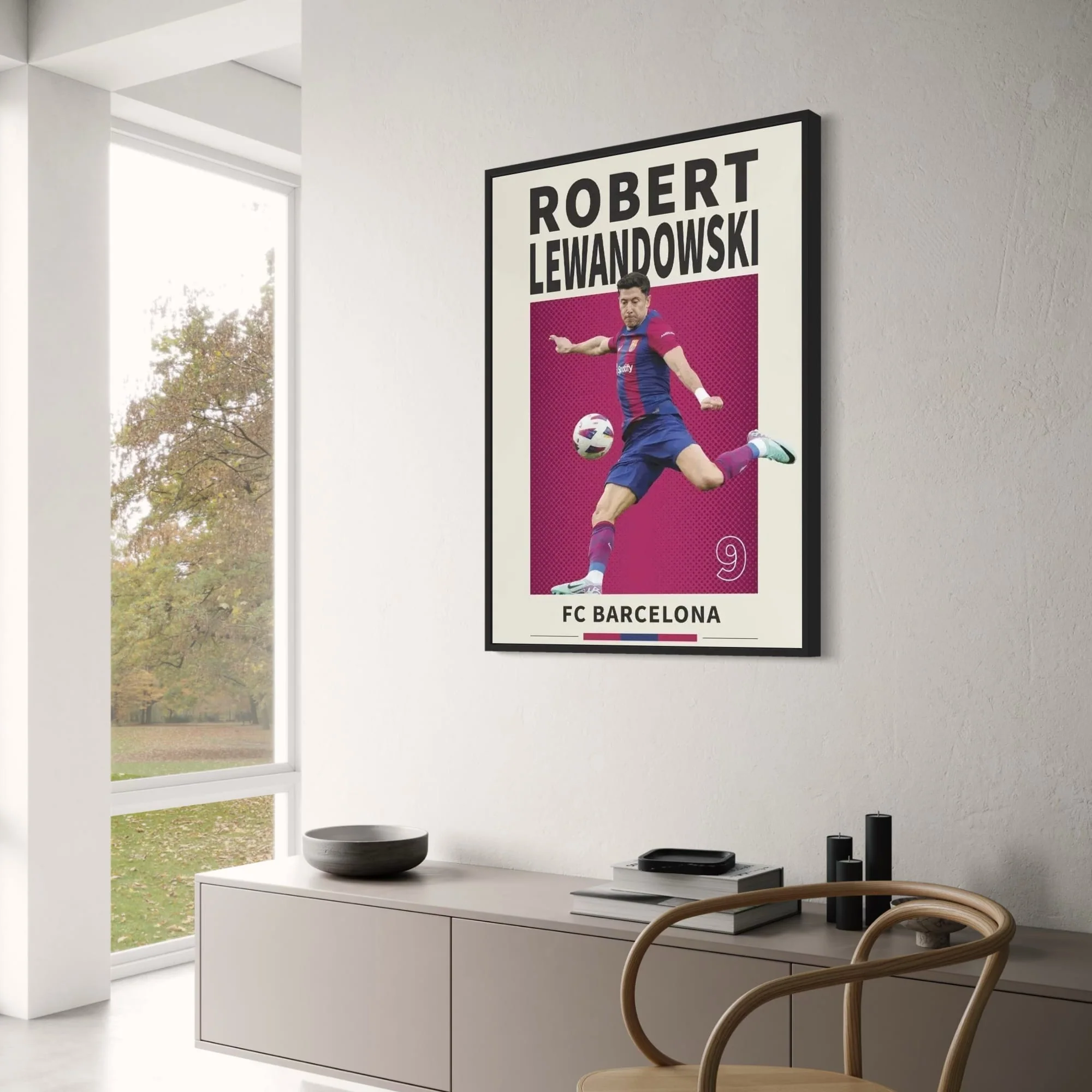 Robert Lewandowski | Soccer Legend Poster - Image 3