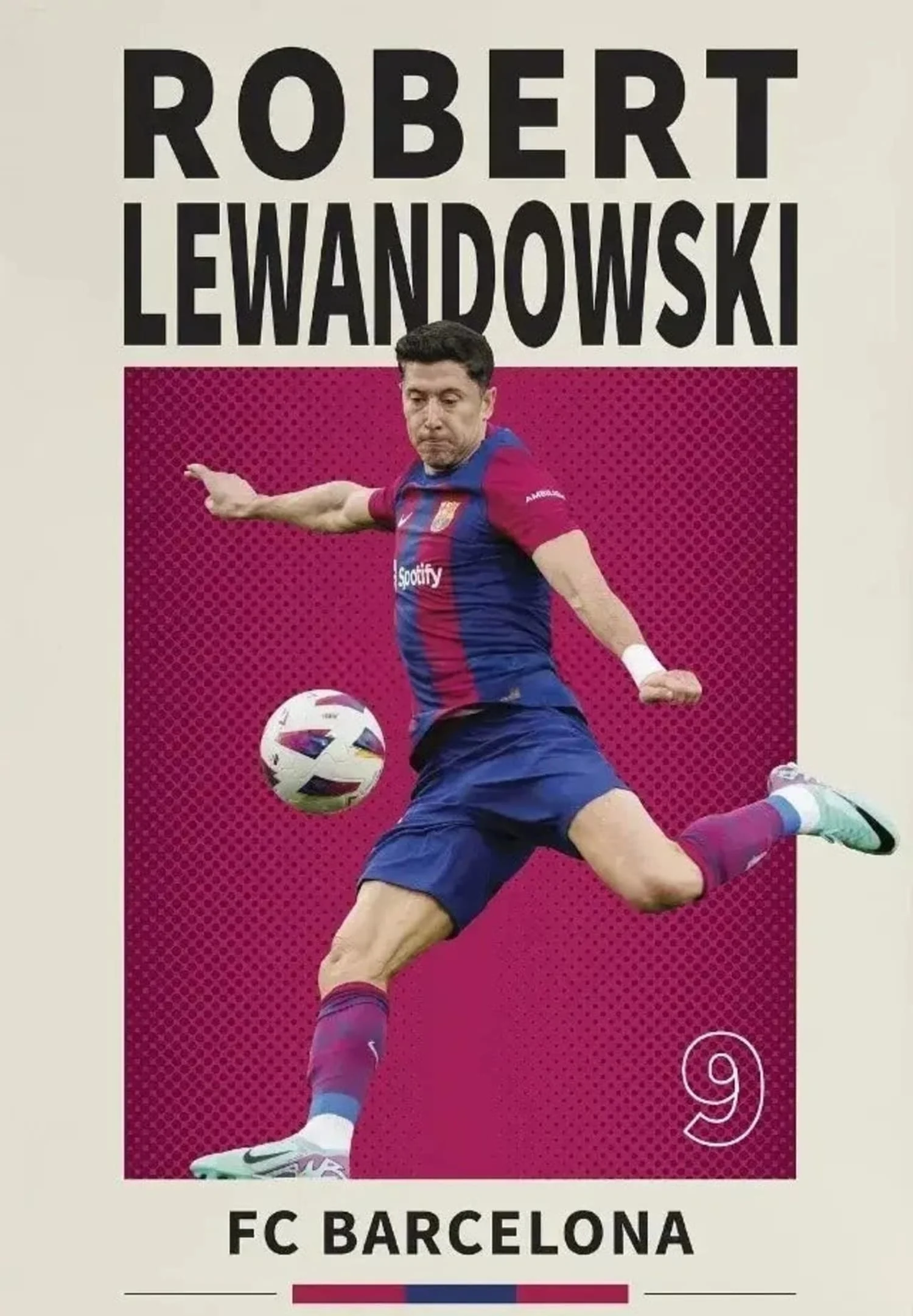 Robert Lewandowski | Soccer Legend Poster - Image 4