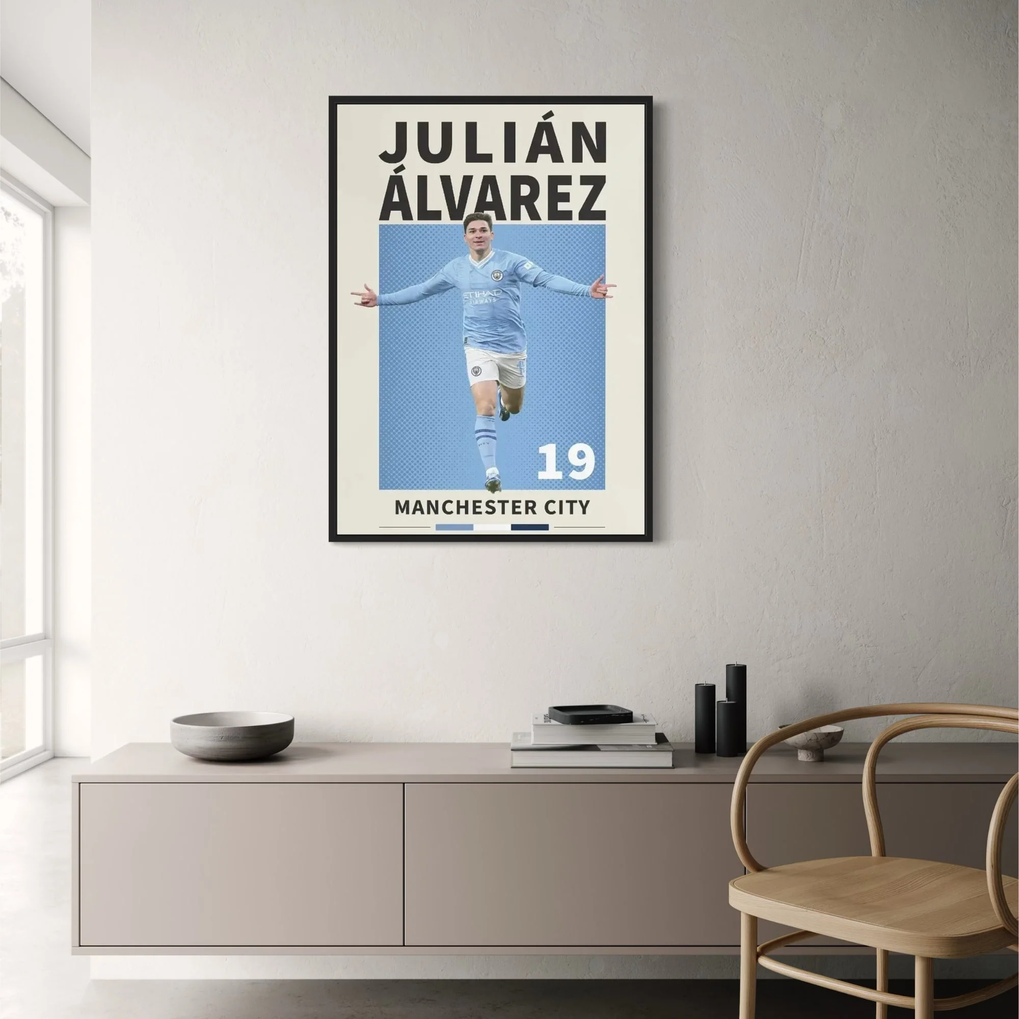 Julian Alvarez | Soccer Star Artwork - Image 2