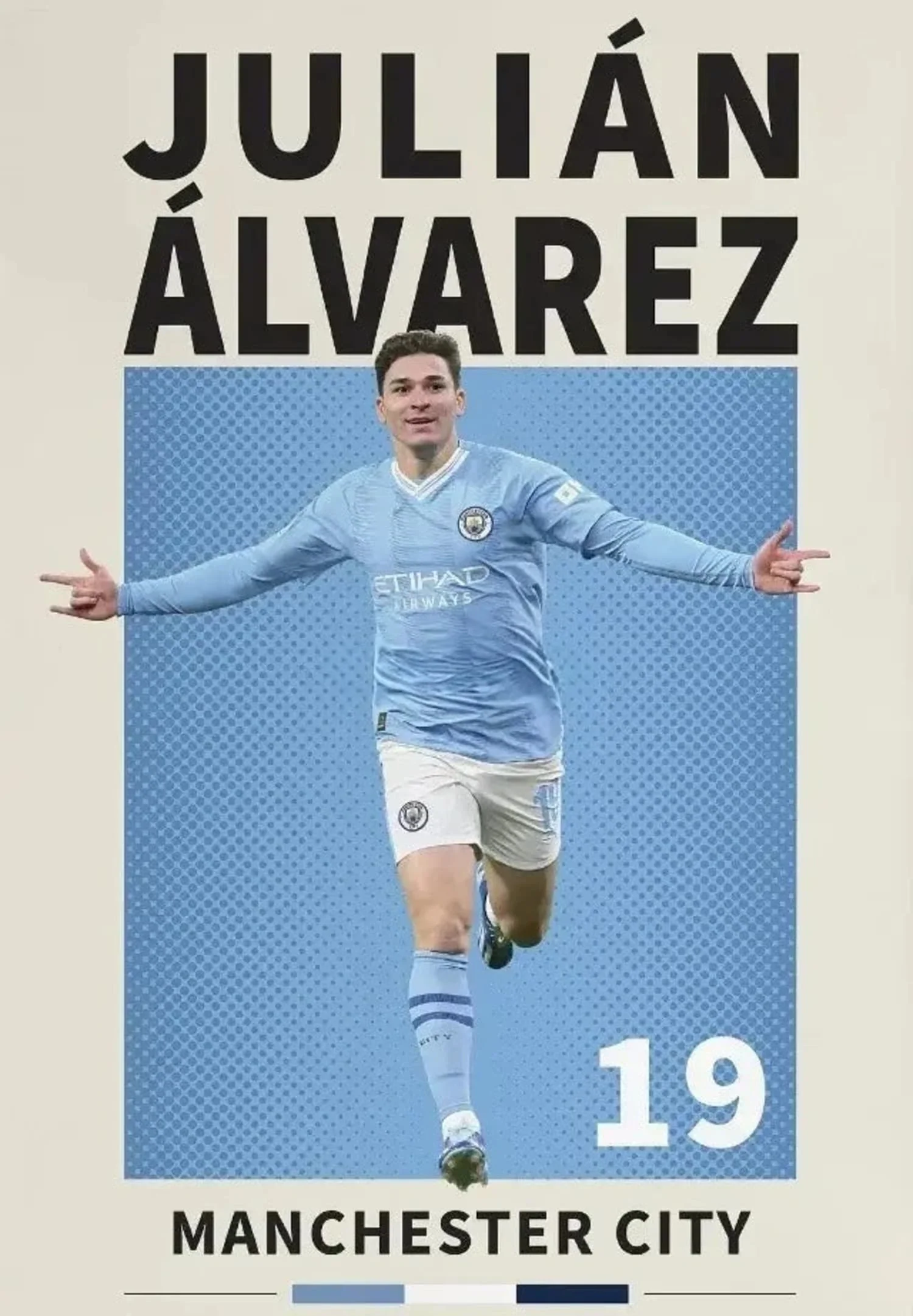 Julian Alvarez | Soccer Star Artwork - Image 4