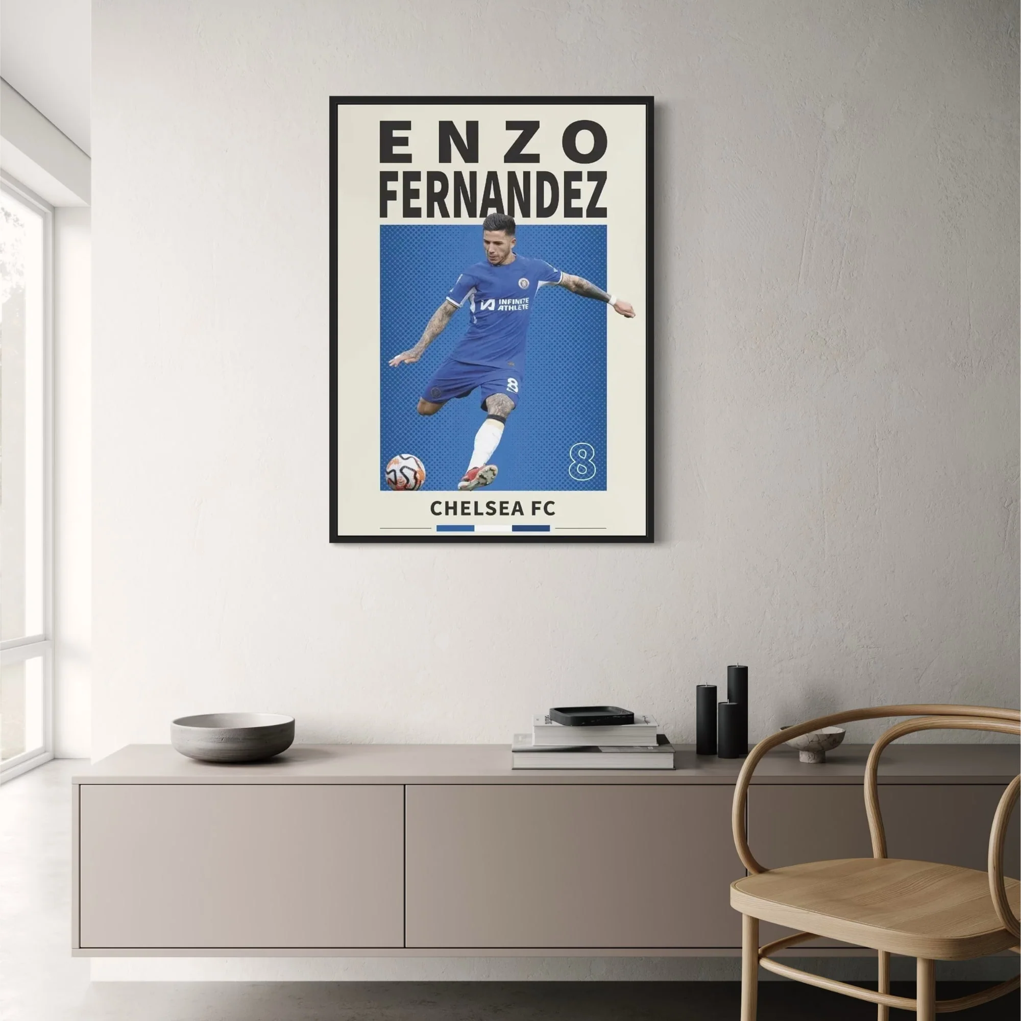 Enzo Fernandez | Soccer Art - Image 2