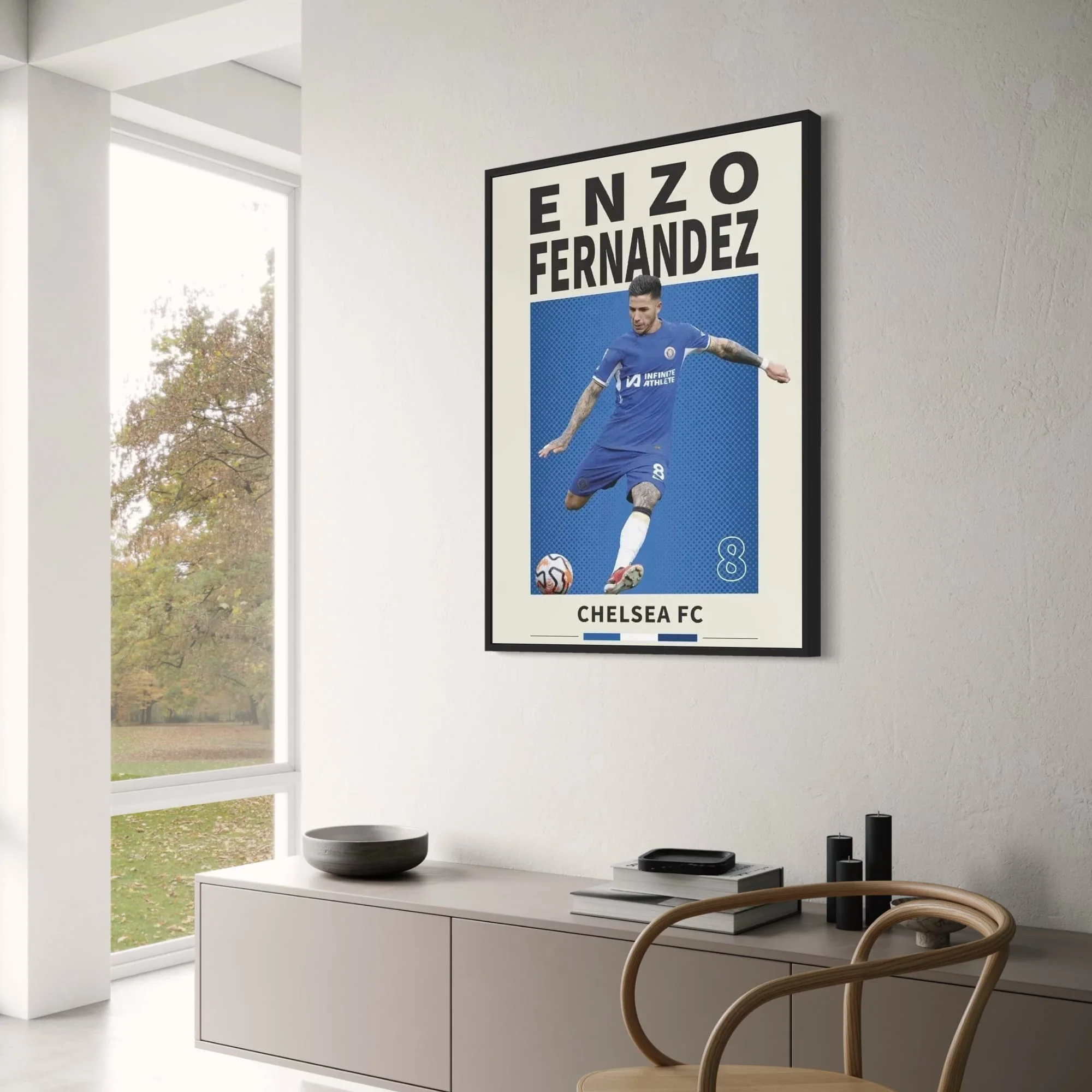 Enzo Fernandez | Soccer Art - Image 3