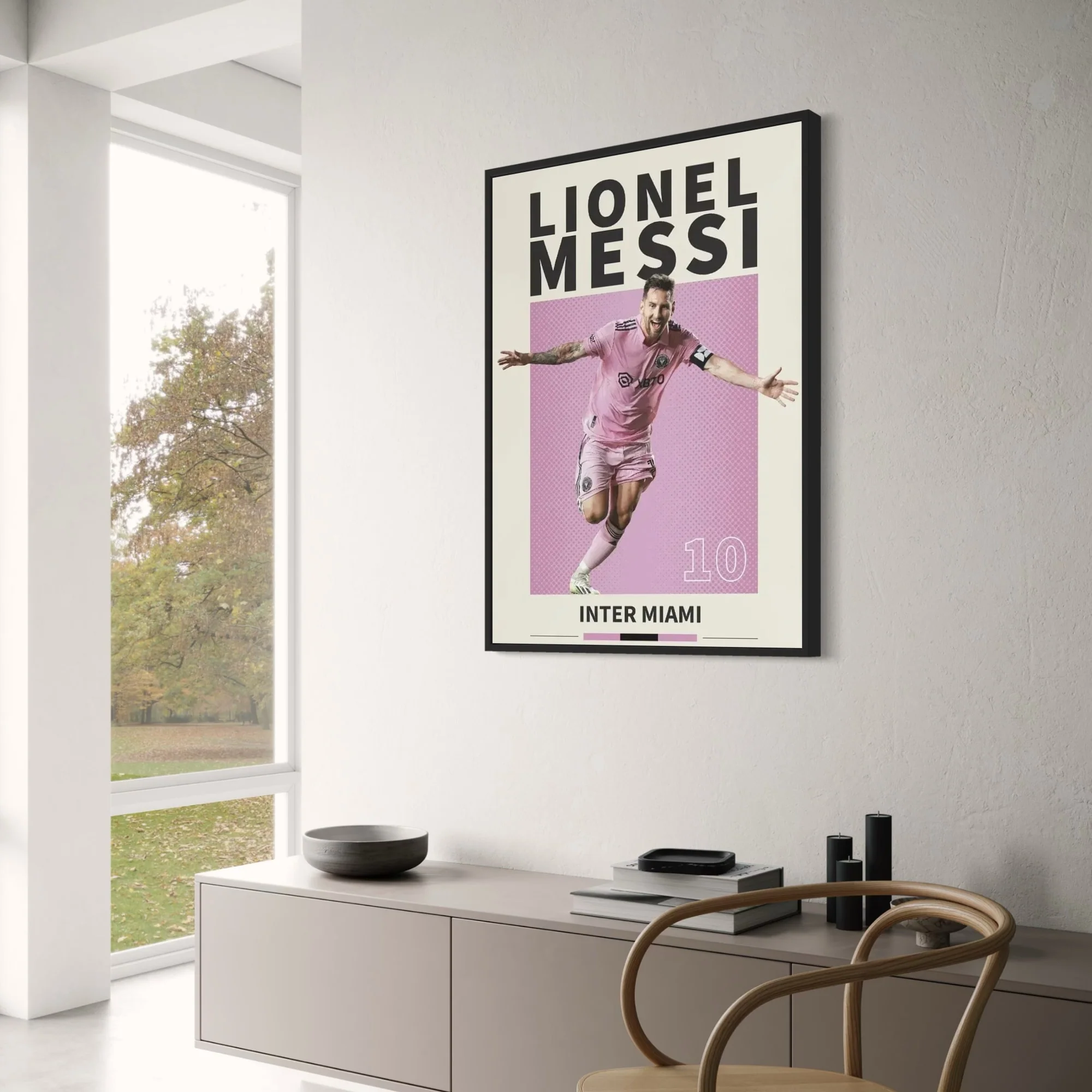 Messi Inter Miami | Soccer Artwork - Image 3
