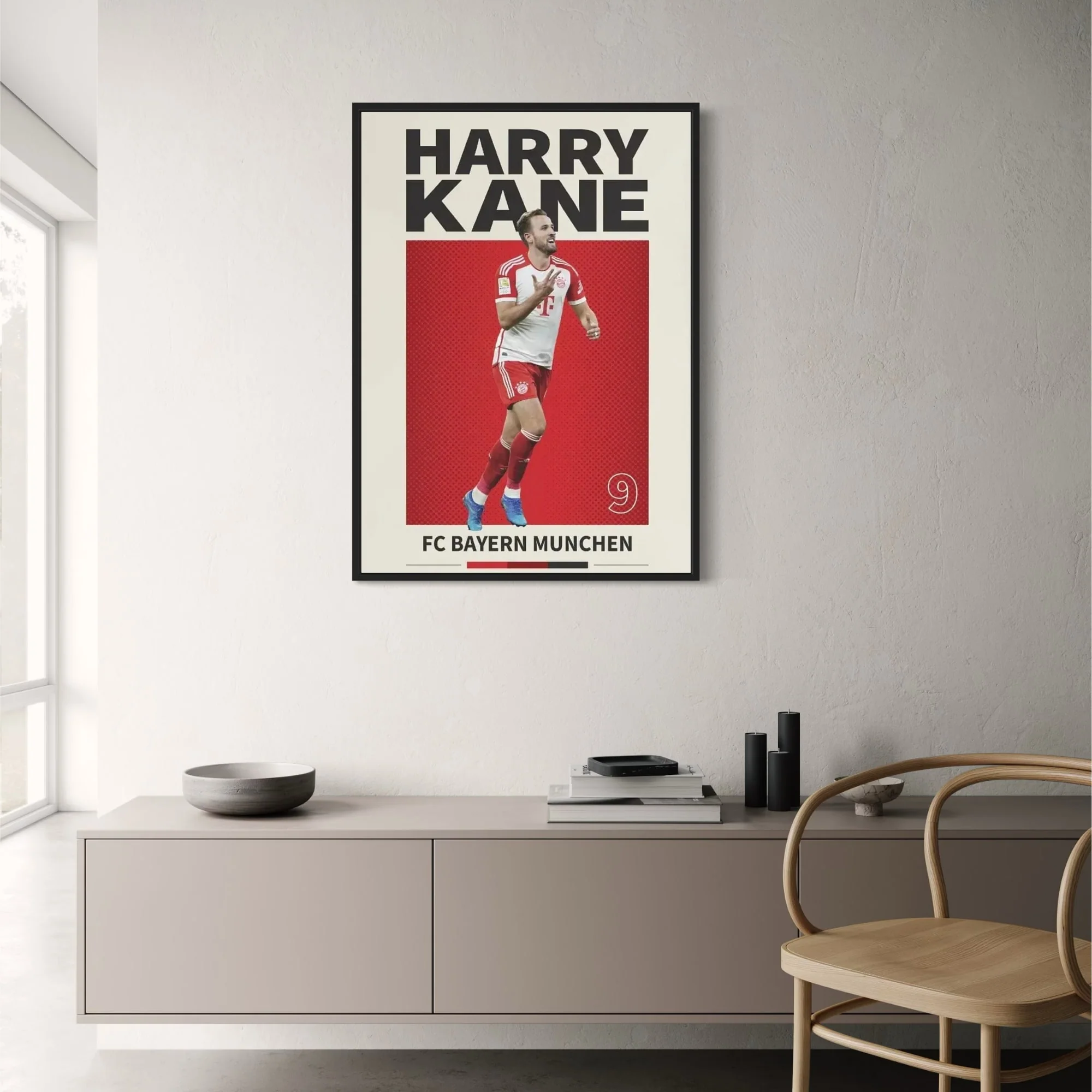F.C. Bayern Munich | Harry Kane | Soccer Artwork - Image 2