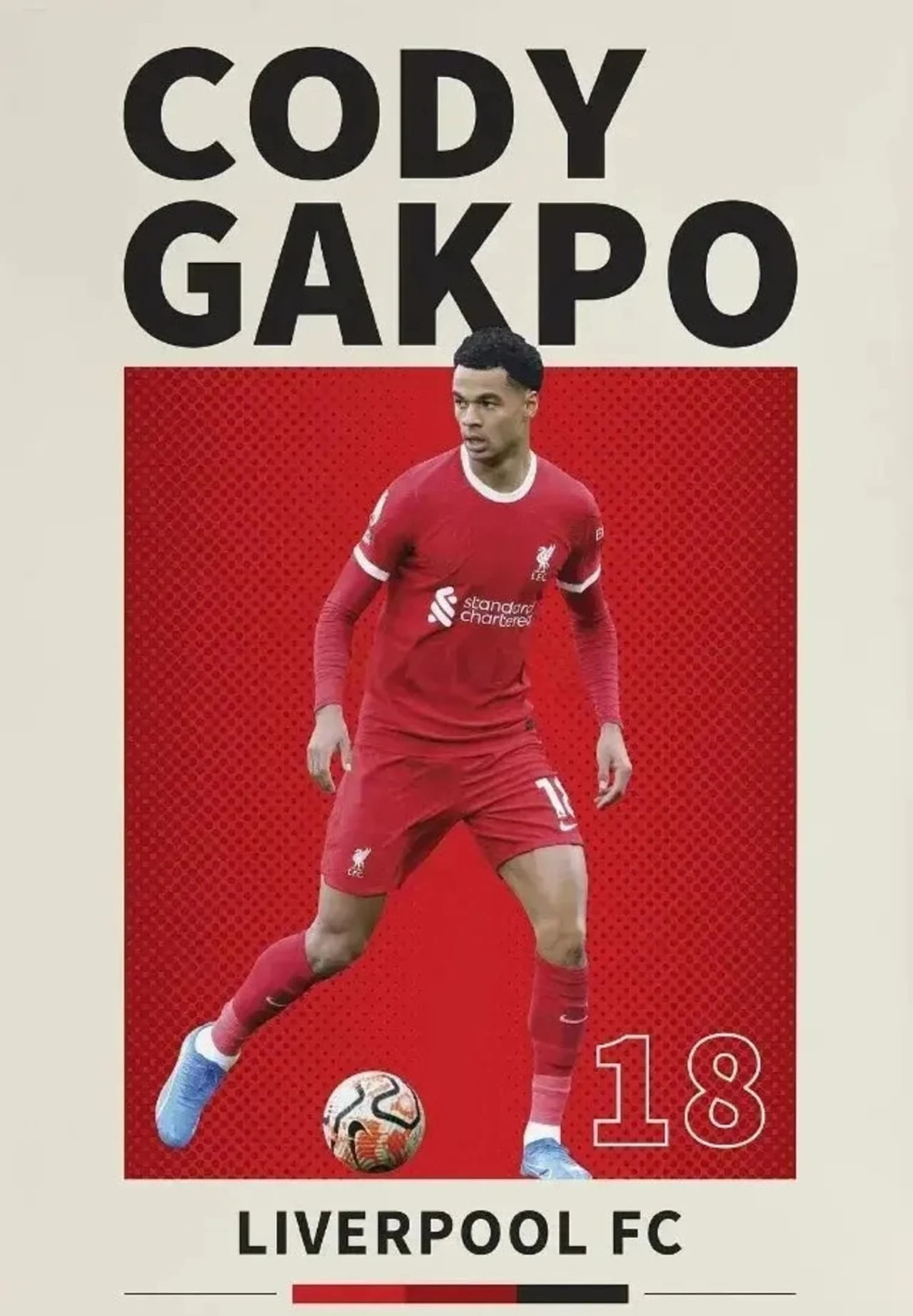 Cody Gakpo | Soccer Art - Image 4