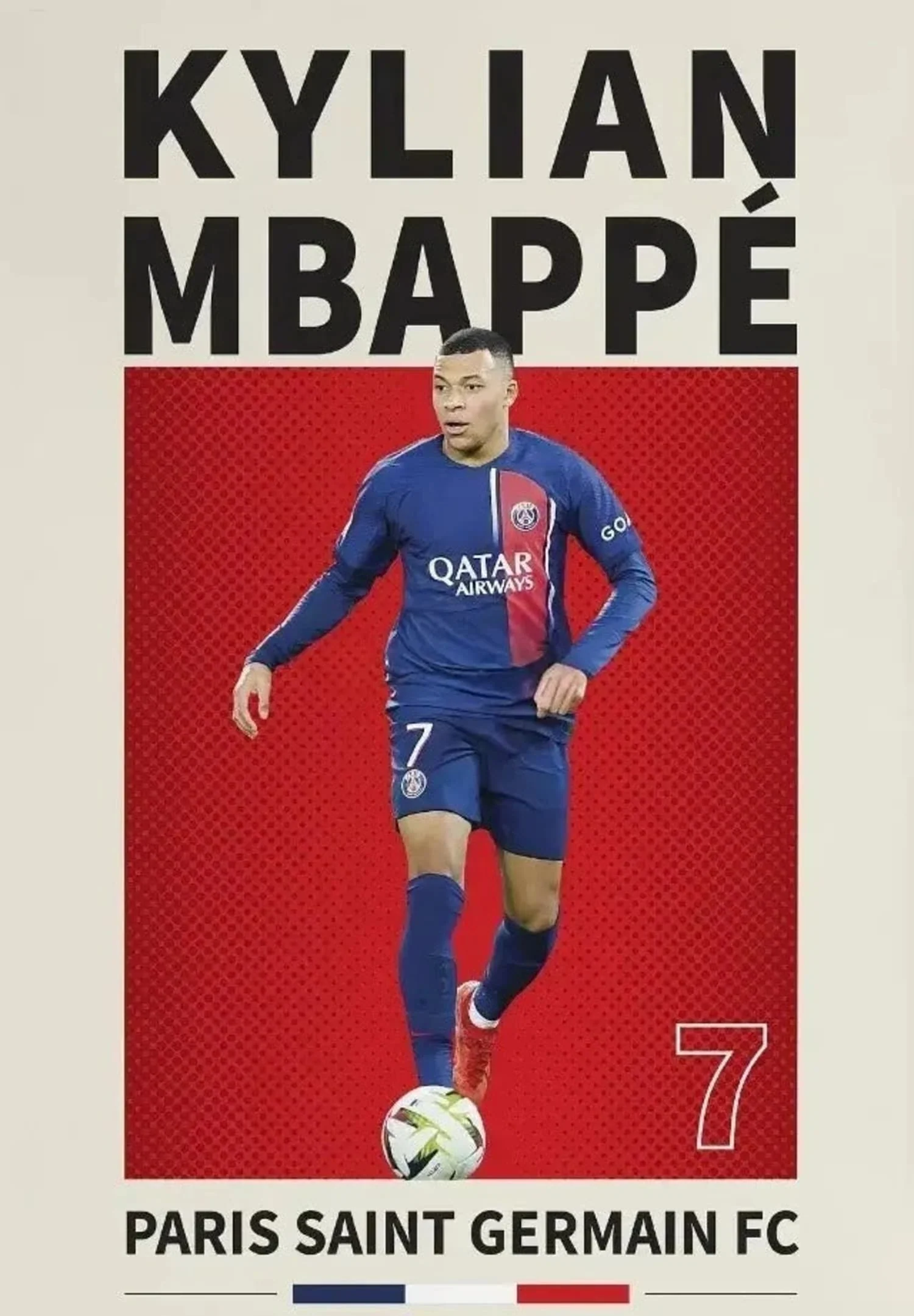 Kylian Mbappe | Soccer Art - Image 4