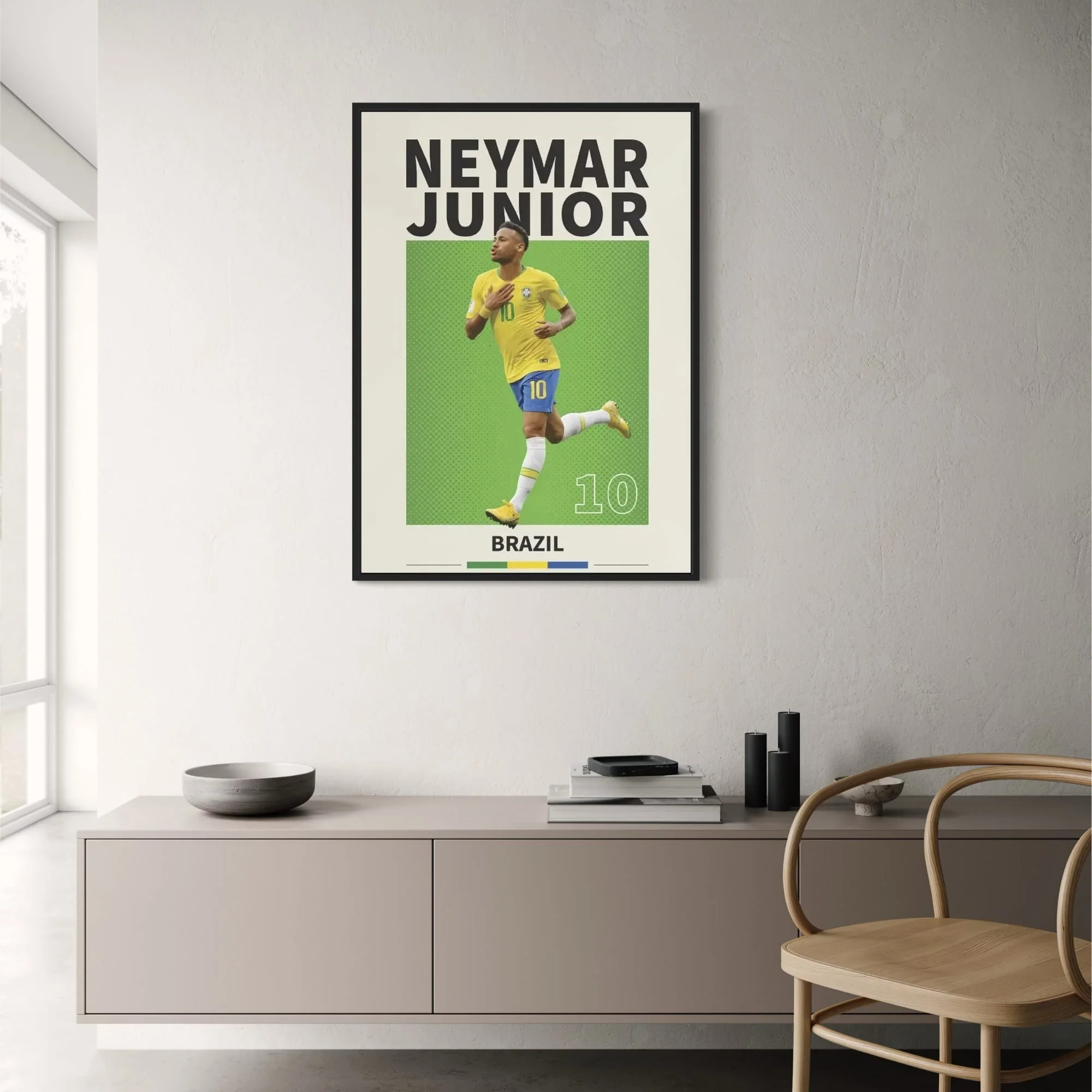 Neymar Junior Soccer Art - Image 2
