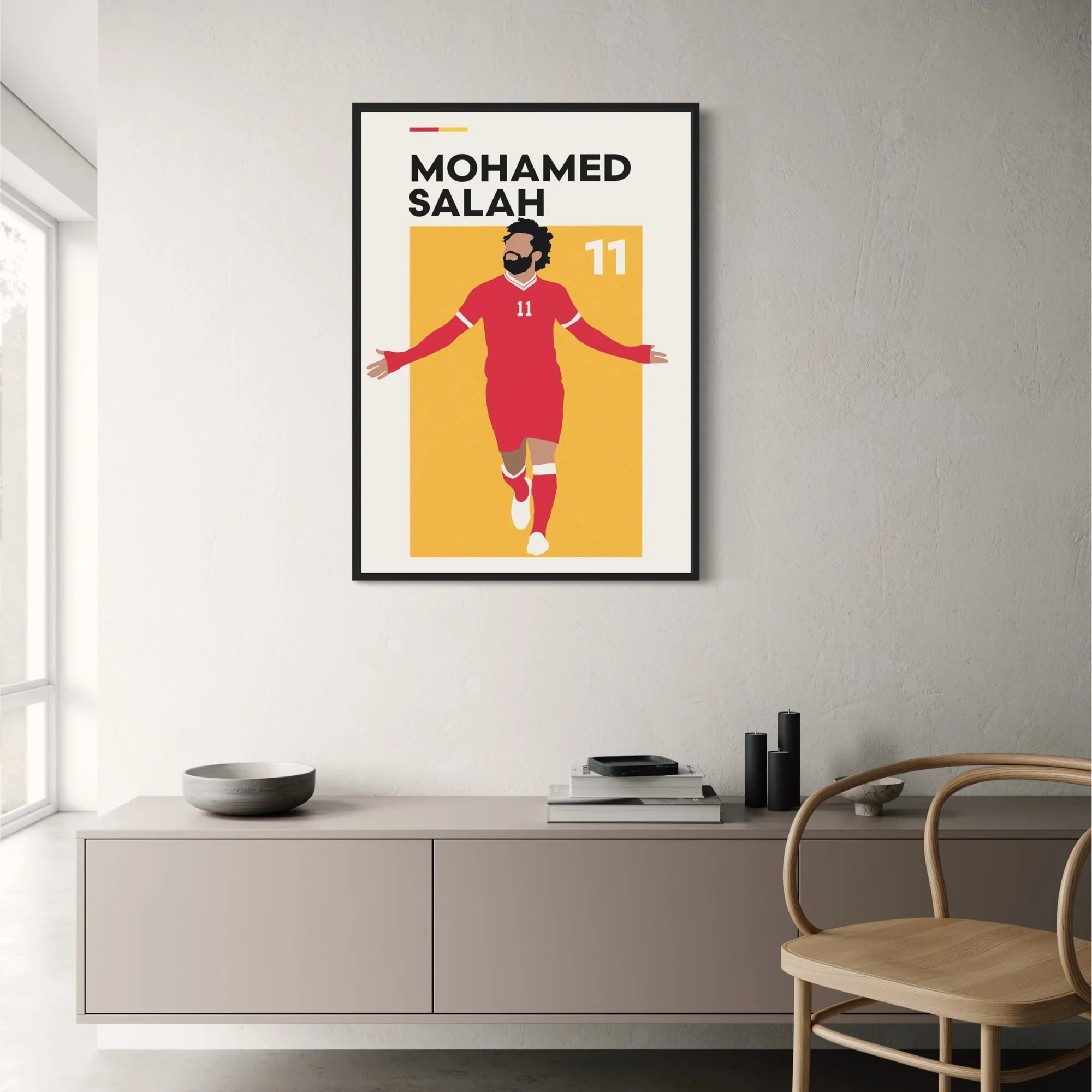 Mohamed Salah 11 | Football Superstar Artwork - Image 2