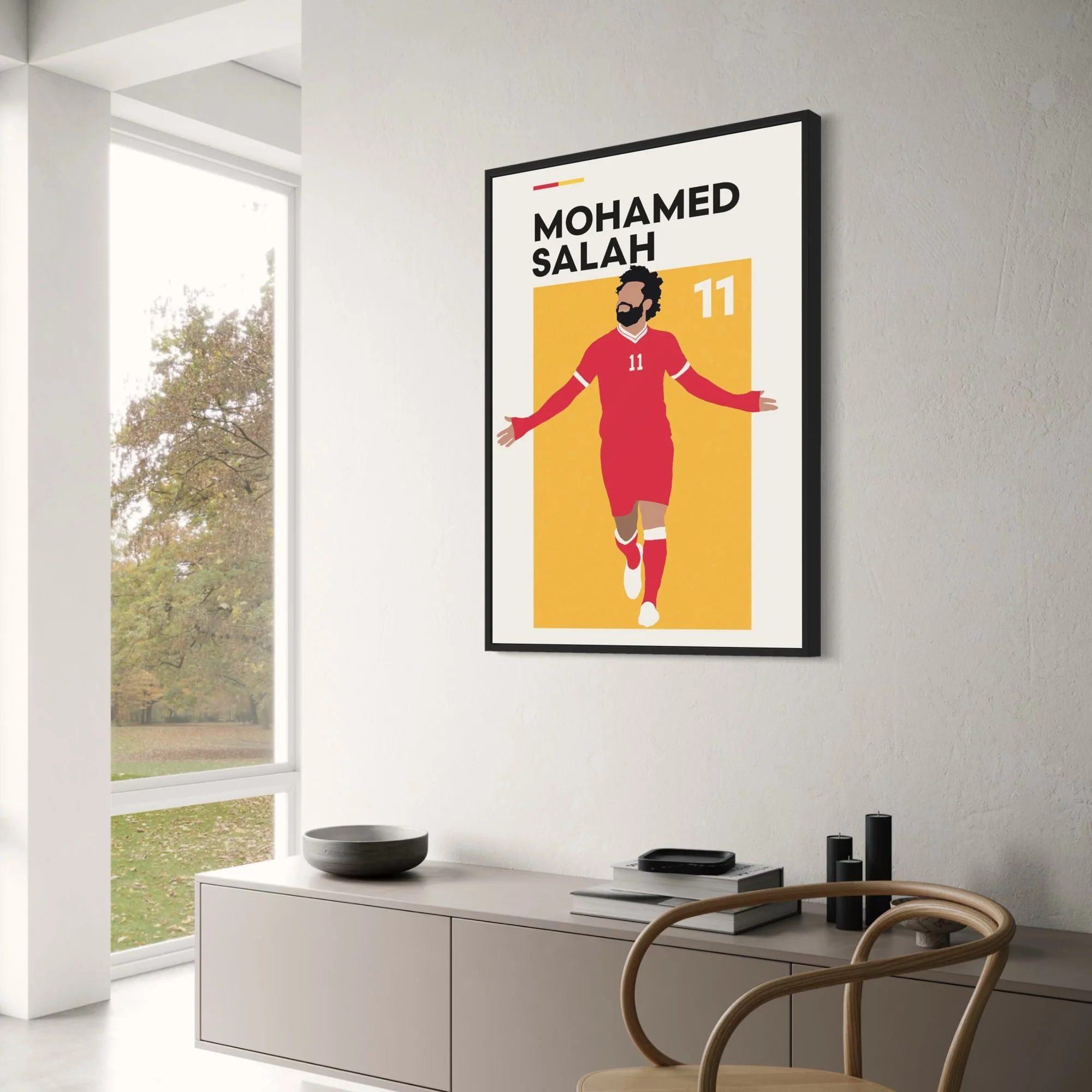 Mohamed Salah 11 | Football Superstar Artwork - Image 3