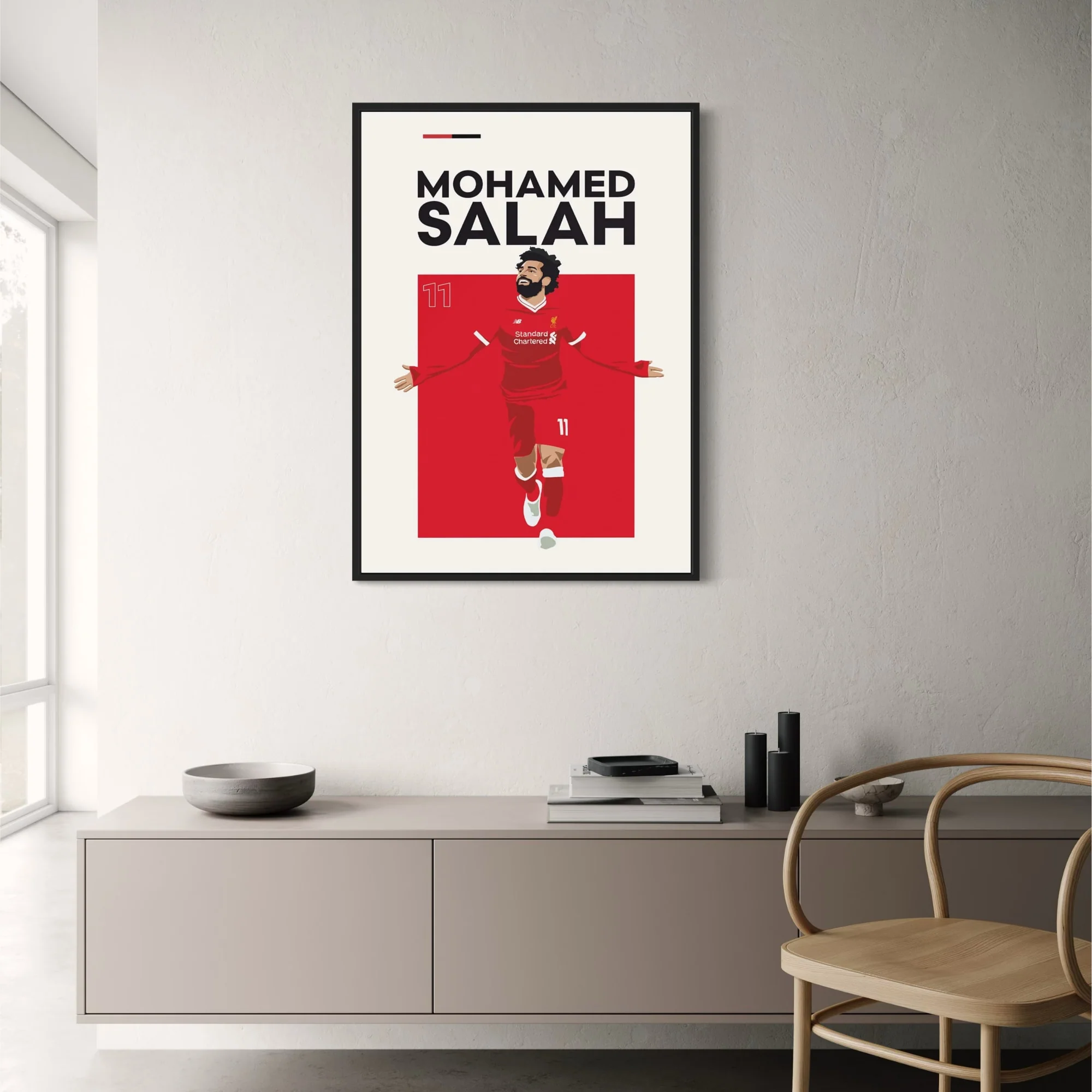 Mohamed Salah | Football Star Artwork - Image 2