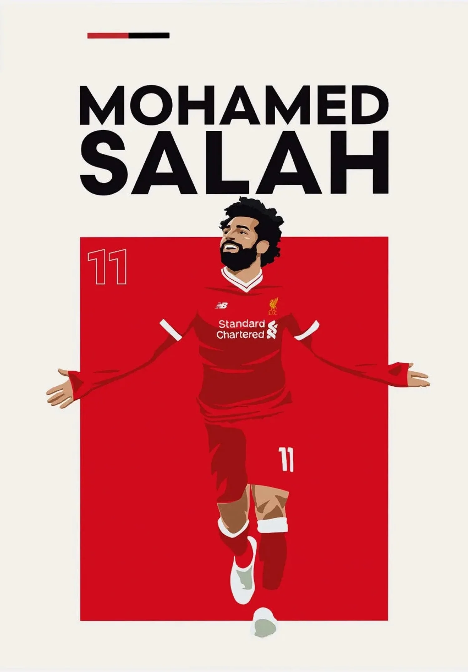 Mohamed Salah | Football Star Artwork - Image 4