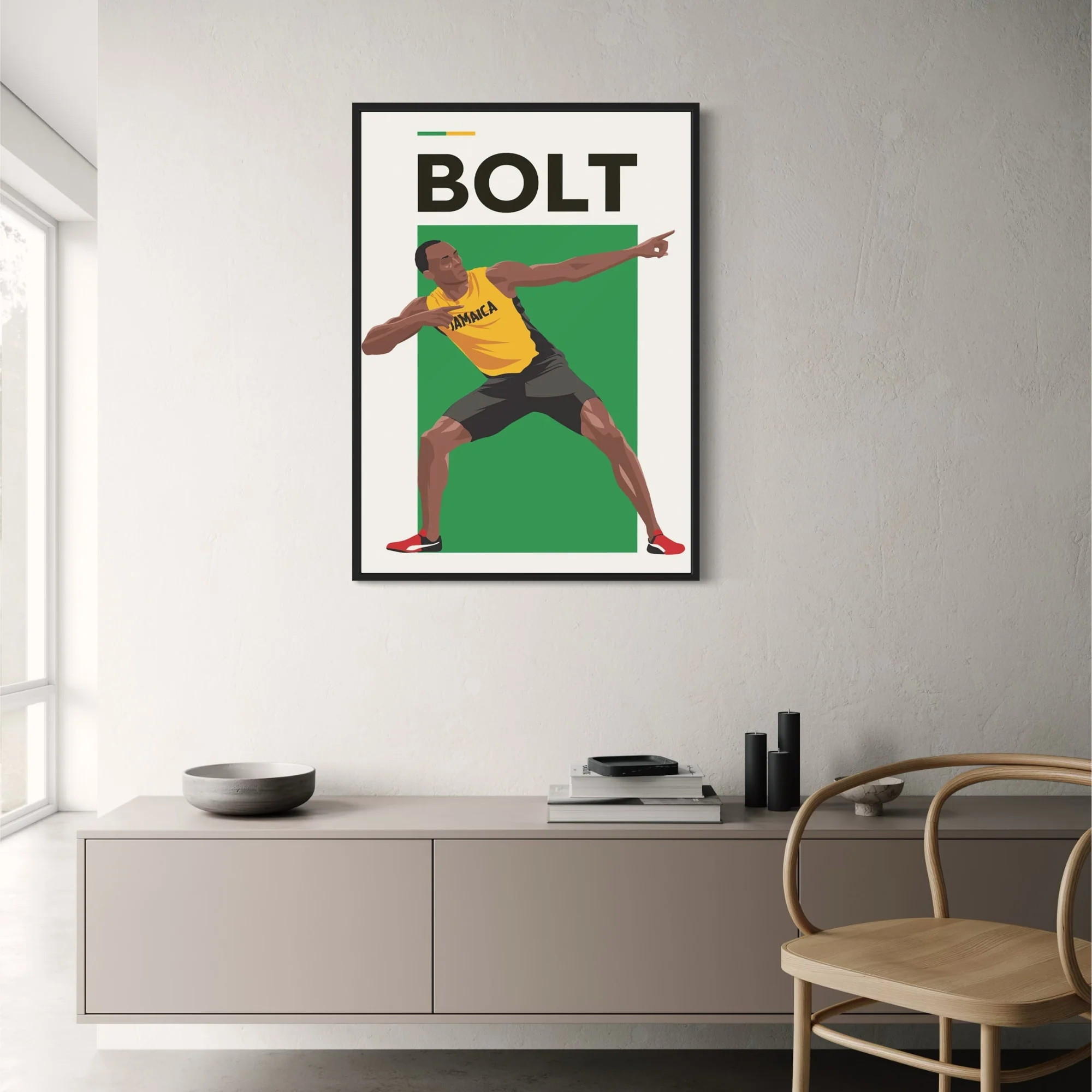 Usain Bolt | Sports Icon Wall Art - Image 2