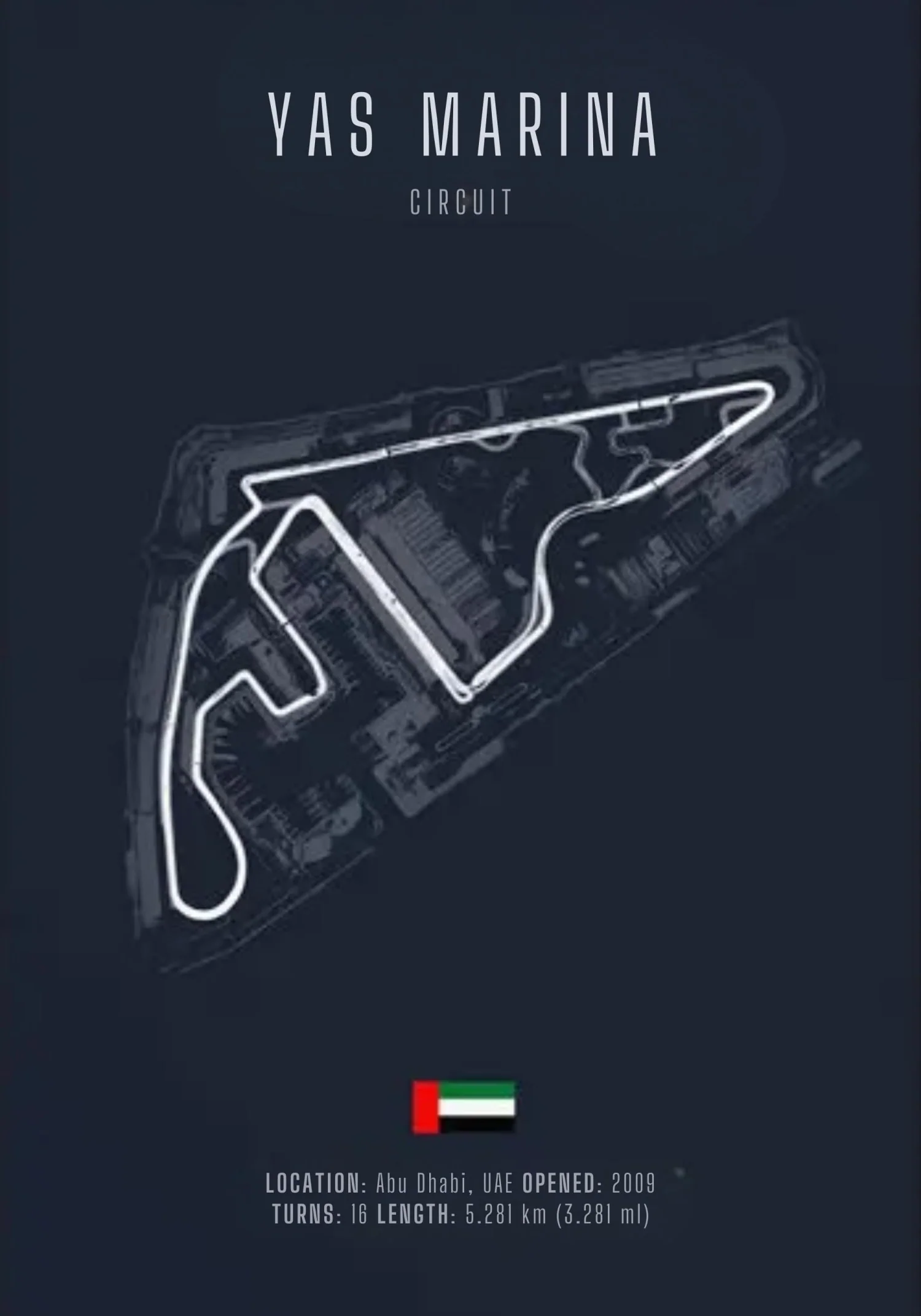 Yas Marina Circuit | F1 Track Layout - Image 4