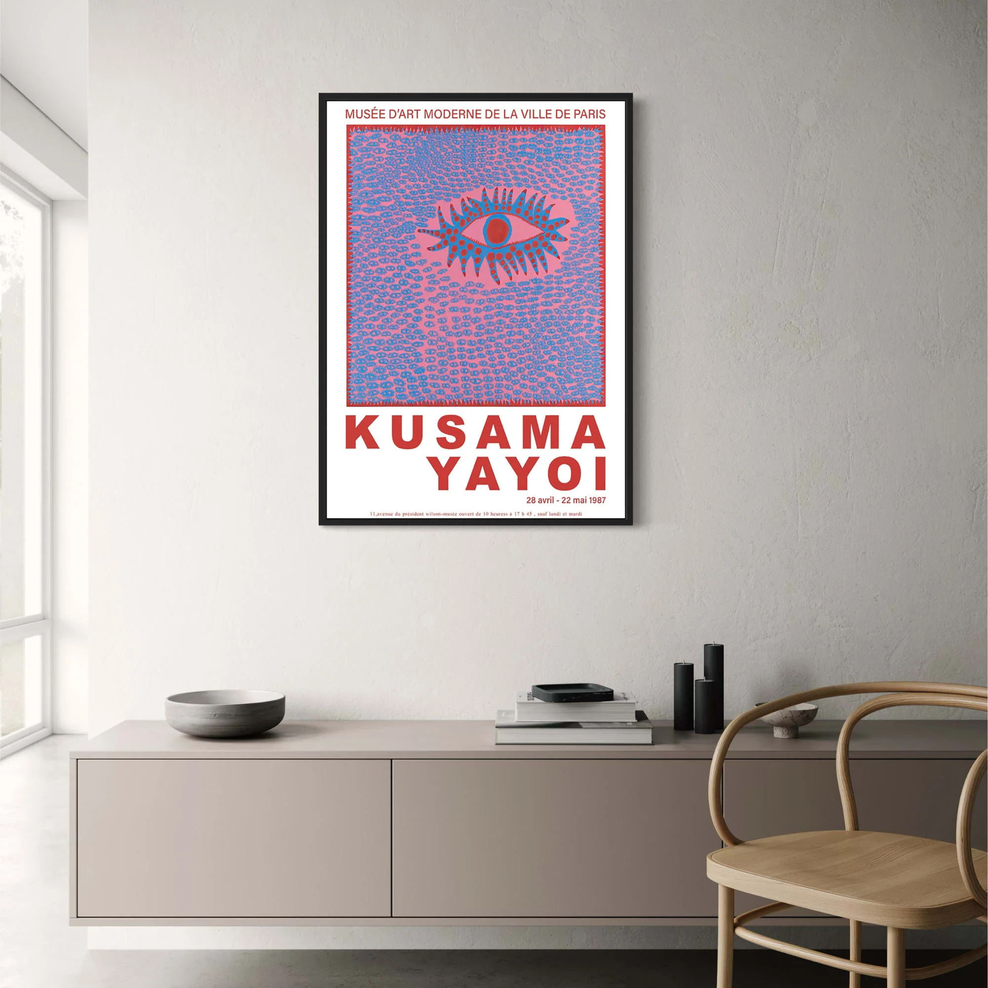 Yayoi Kusama | Accumulated Eyes | Vibrant Abstract - Image 2