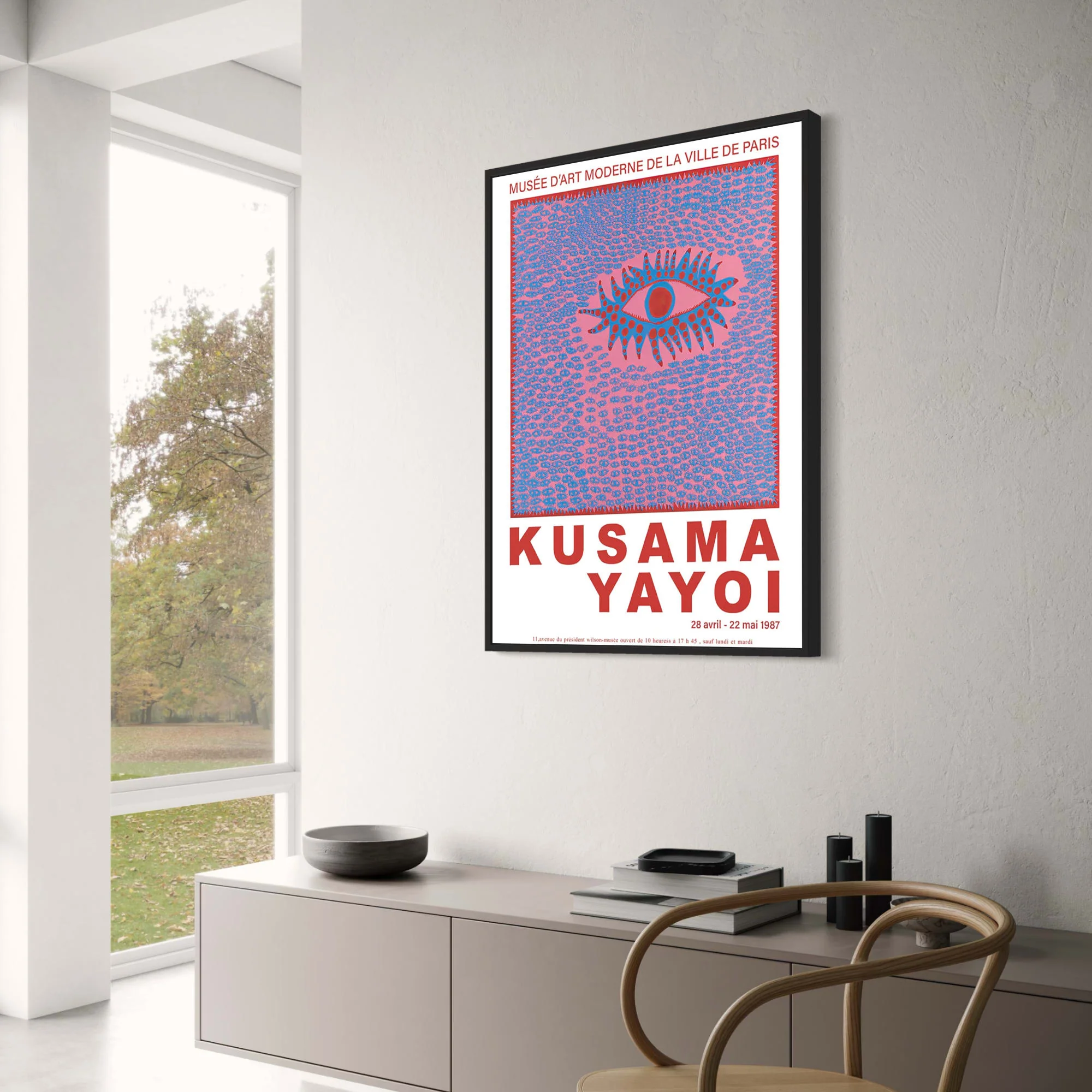 Yayoi Kusama | Accumulated Eyes | Vibrant Abstract - Image 3