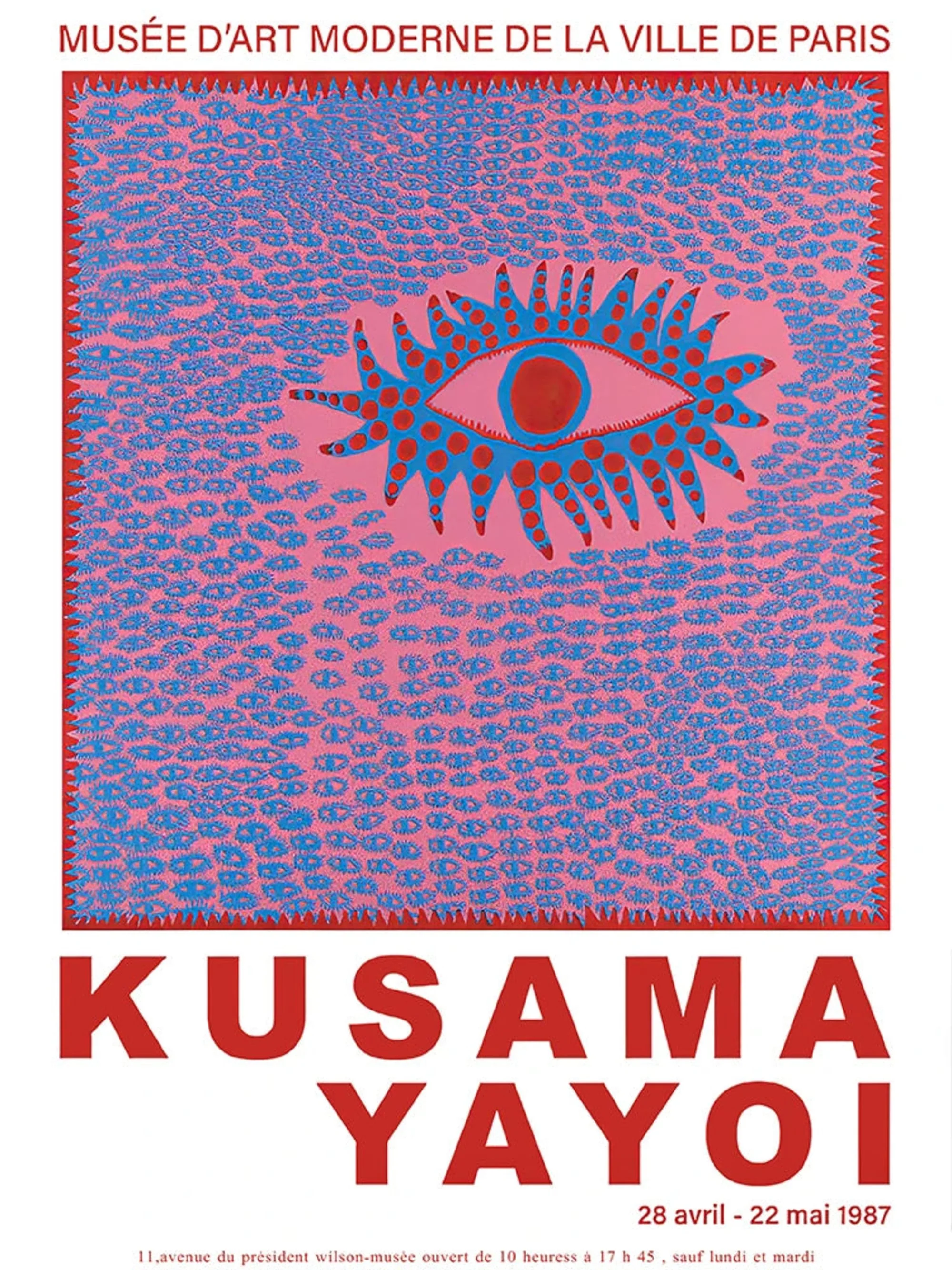Yayoi Kusama | Accumulated Eyes | Vibrant Abstract - Image 4